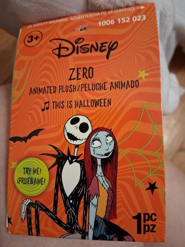 Disney Zero Animated Plush Nightmare Before Christmas - photo 5
