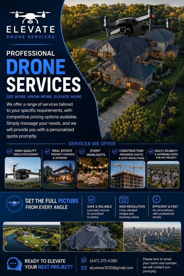 Professional Drone Services