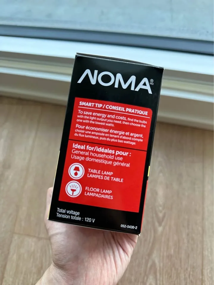 Noma incandescent dimmable light bulbs - set of 2 image indicator(2)