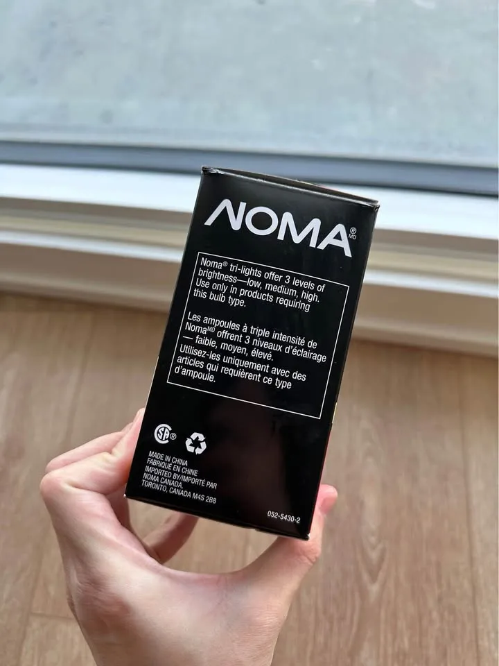 Noma incandescent dimmable light bulbs - set of 2 image indicator(3)