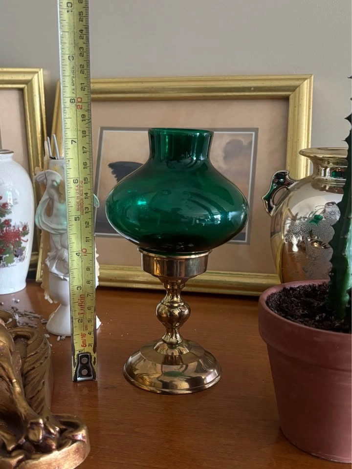 Aladdin Model 2 Brass Kerosene Parlor Lamp - photo 3