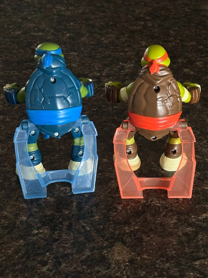 Viacom Teenage Mutant Ninja Turtle Leonardo + Michelangelo - photo 3
