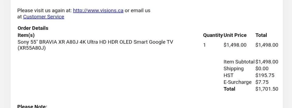 Sony 55" A80J OLED 4K Smart TV / Bravia XR / Original Box - photo 3