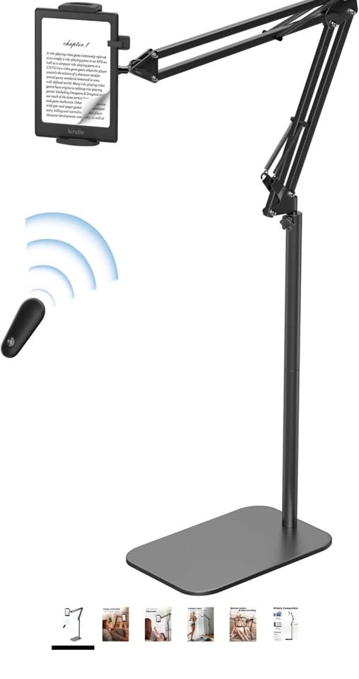 Floor Stand Kindle Holder with Remote Page Turner - photo 3
