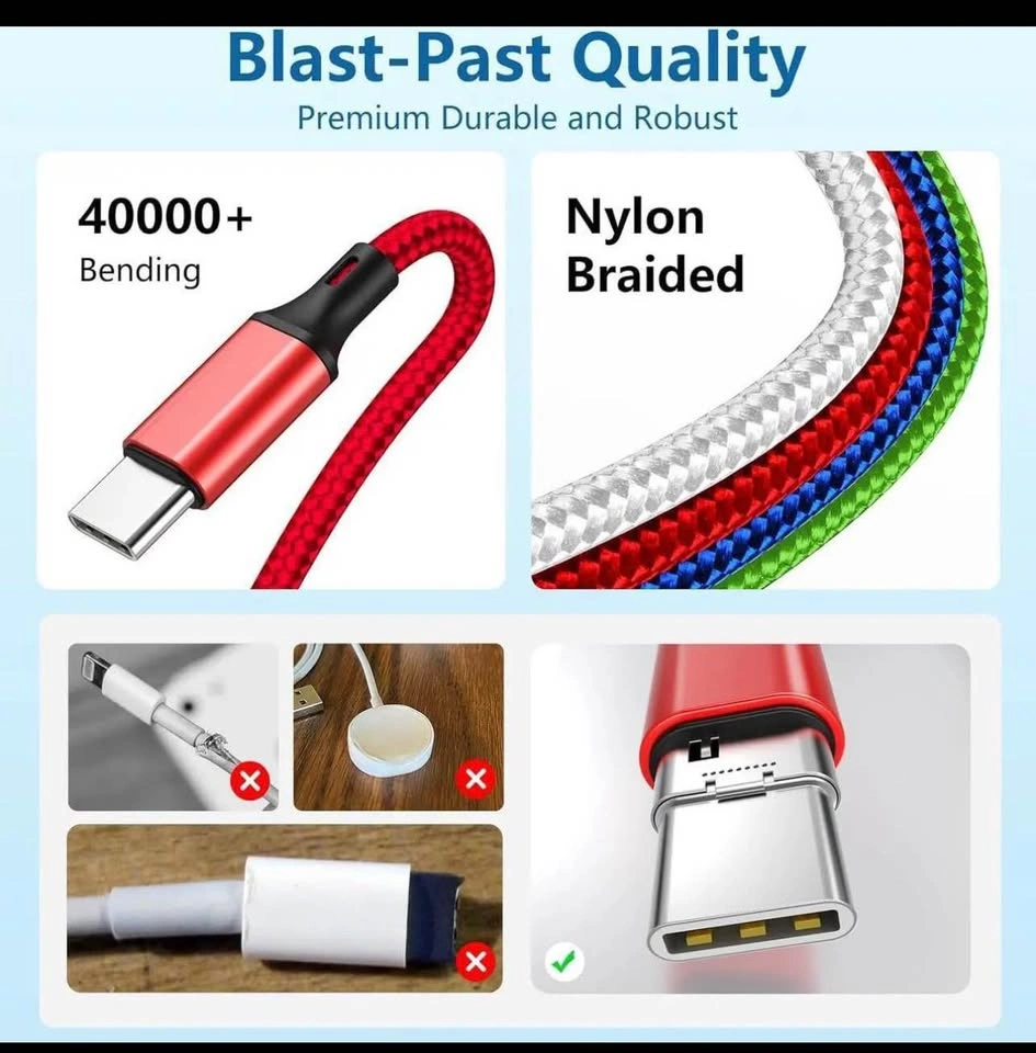 4-in-1 Multi Charging Cable for Apple Watch & Devices - photo 4