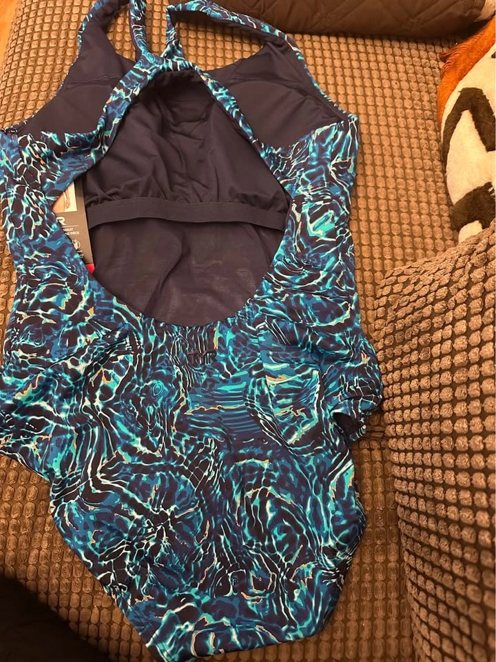 TYR Women's Printed Racerback Controlfit Swimsuit - Medium - photo 5