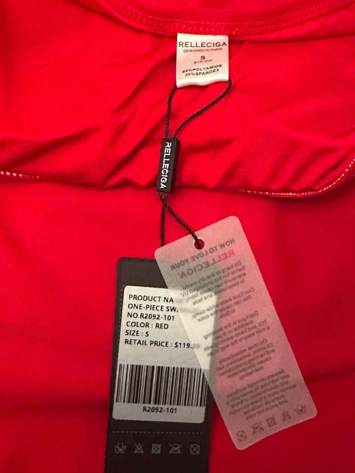One Piece Tummy Control Backless Swimsuit - Small - photo 3
