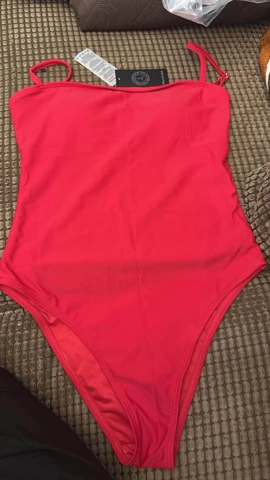 One Piece Tummy Control Backless Swimsuit - Small - photo 4