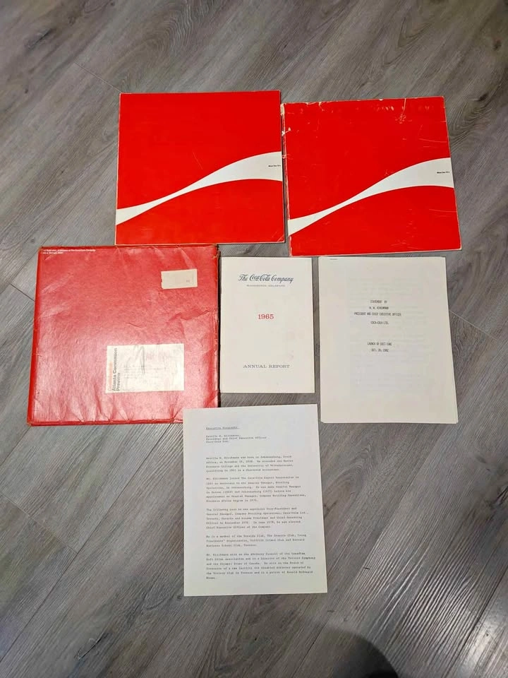 Vintage 70's Coca-Cola Confidential Ad Set