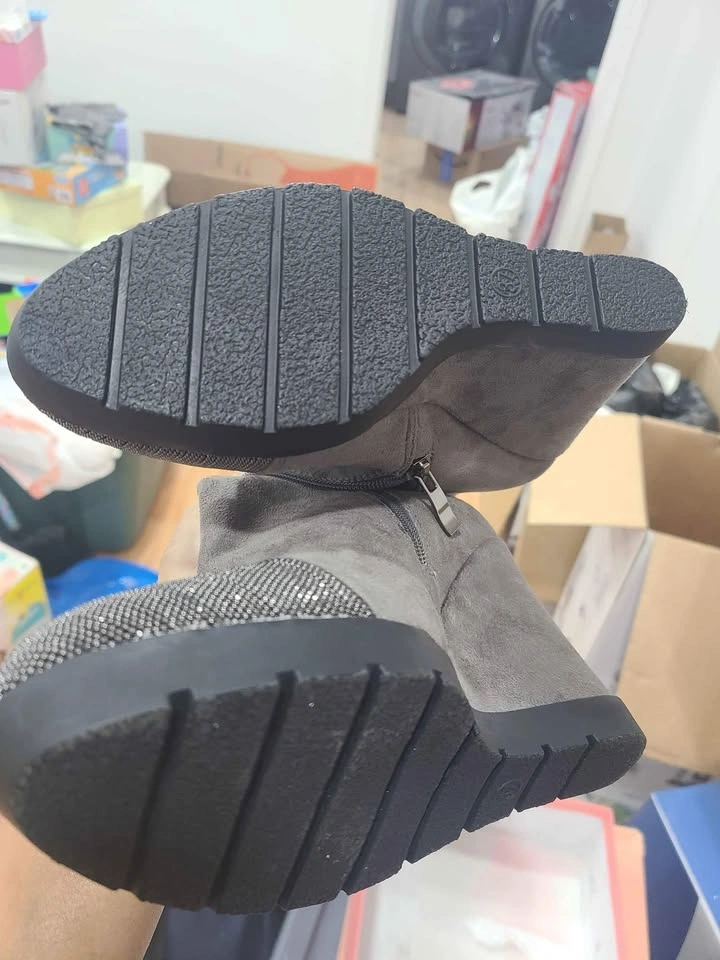 Women size 7 Winter shoes and party shoes- $5 each pair - photo 2