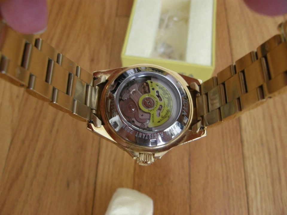 Invicta Automatic Gold Dive Watch - Black Dial - photo 3