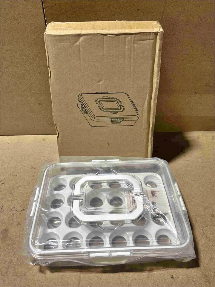 PATKAW Portable Plastic Storage Box for Kitchen