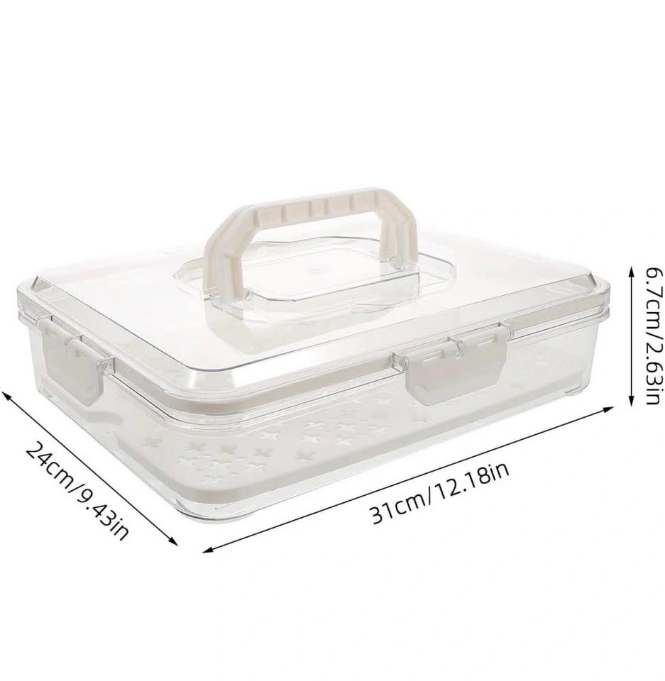 PATKAW Portable Plastic Storage Box for Kitchen - photo 3