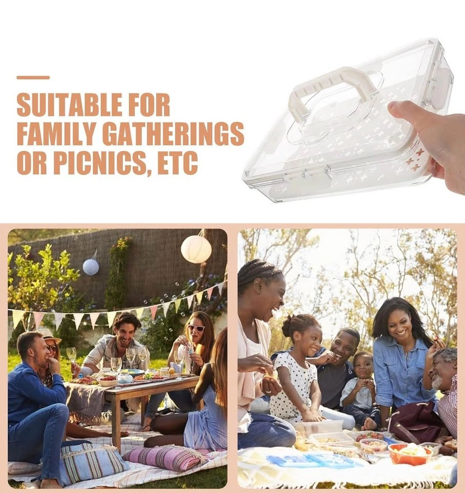 PATKAW Portable Plastic Storage Box for Kitchen - photo 4