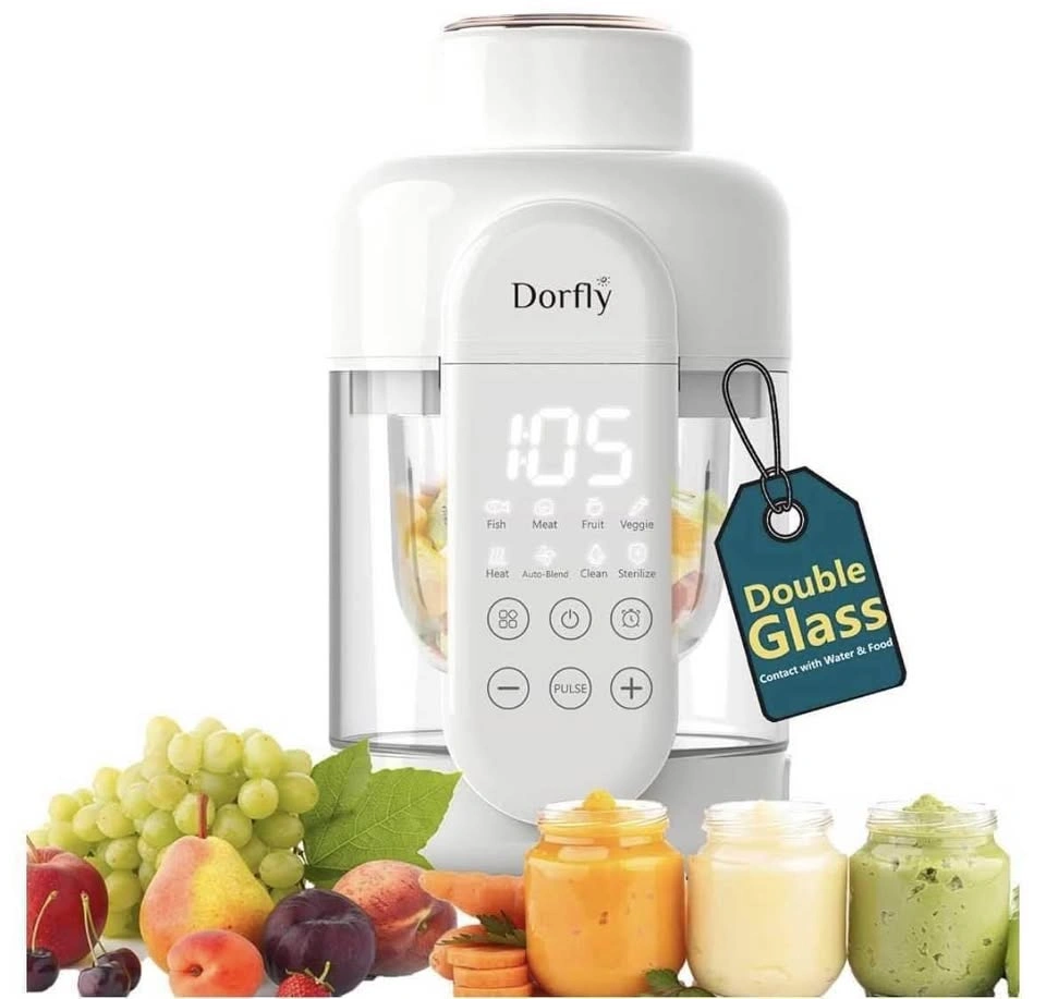 9-in-1 Baby Food Maker Glass Steamer and Blender