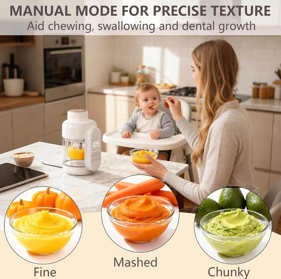 9-in-1 Baby Food Maker Glass Steamer and Blender - photo 5