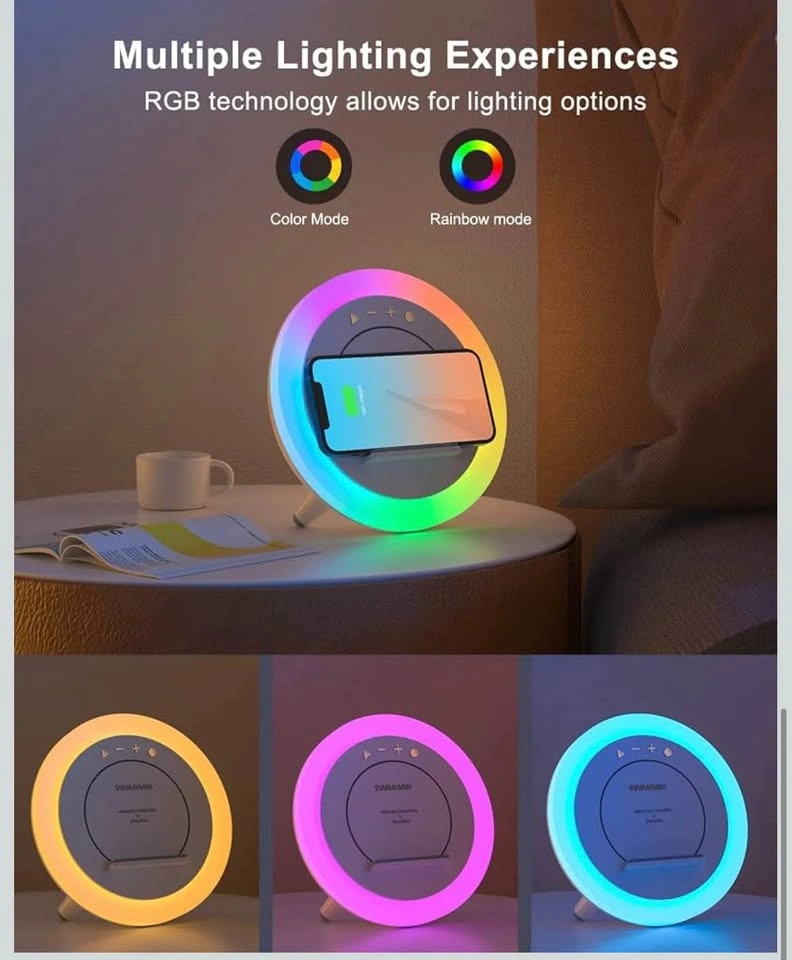 Bluetooth Speaker & Lights with Wireless Charging - photo 5