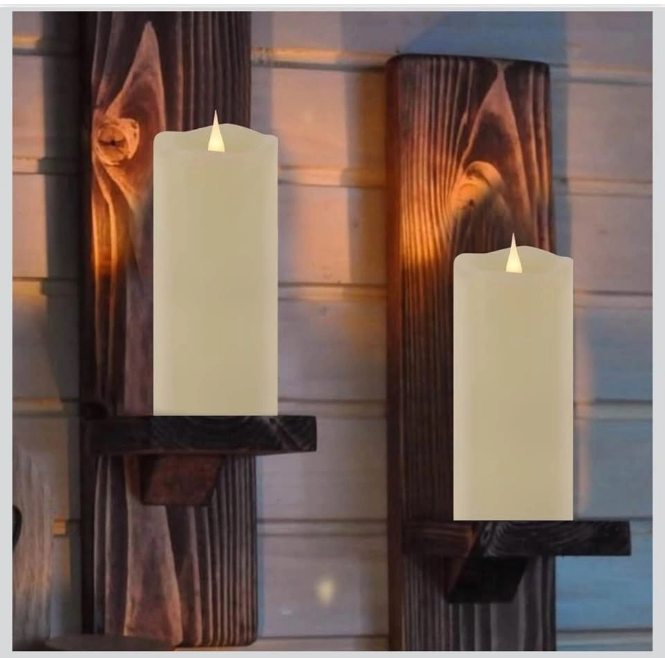 TECHLONG Flameless Candles with Remote Timer, 3D Moving Flame - photo 5
