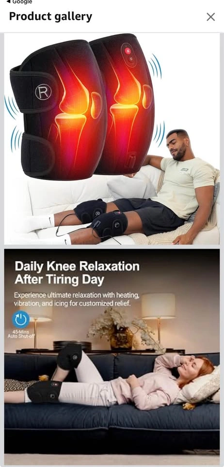 New Sealed CooCoCo Knee Massager with Heat/Cold - photo 3