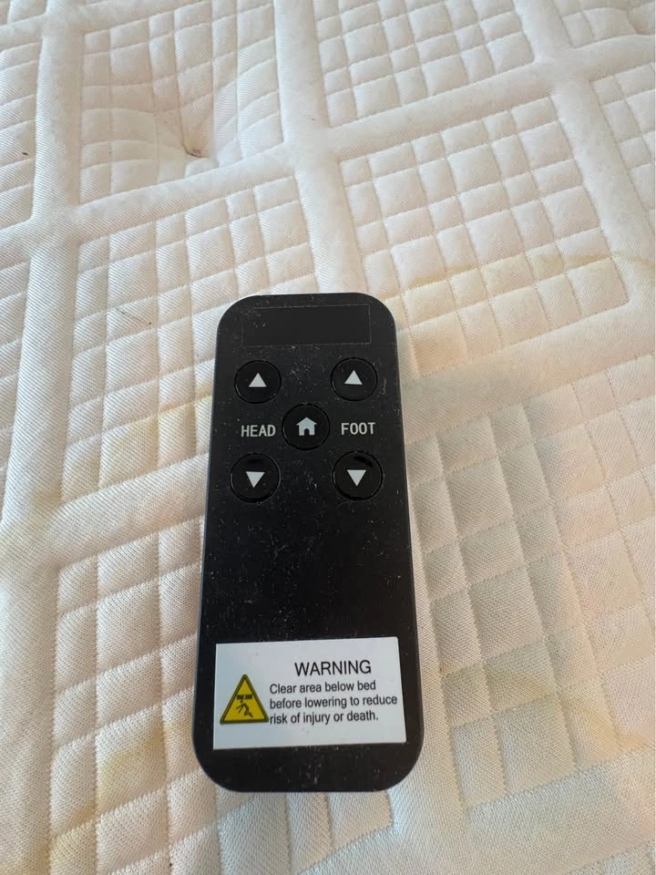 Queen bed mattress motorized to adjust. Night stands included. - photo 2