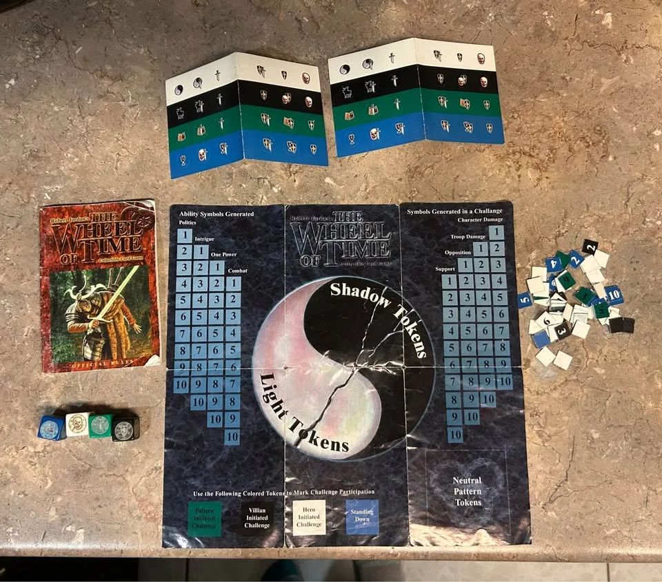 The Wheel of Time Collectible Card Game Lot ~1999 image indicator(2)