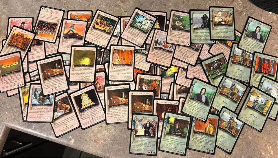 The Wheel of Time Collectible Card Game Lot ~1999 image indicator(5)