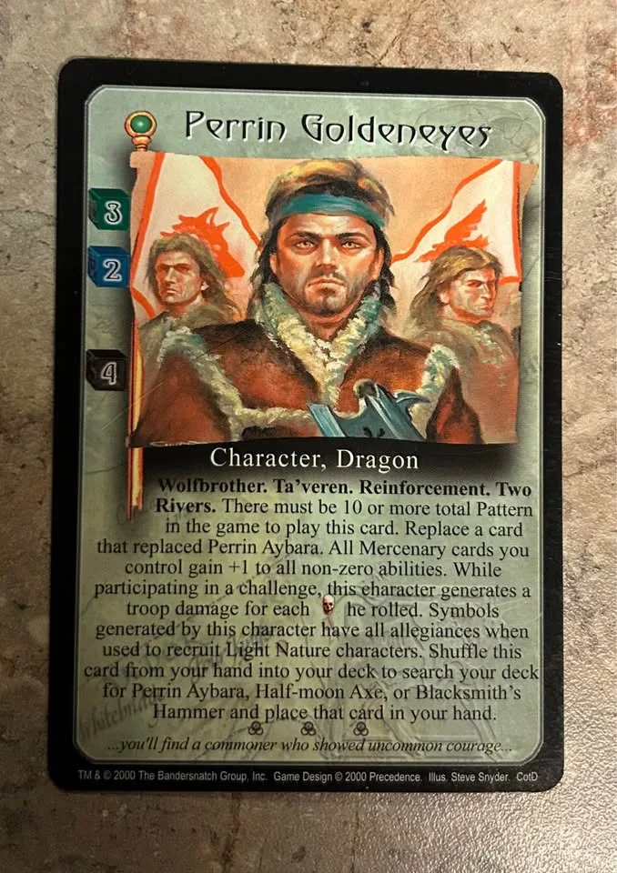 The Wheel of Time Collectible Card Game Lot ~1999 image indicator(6)