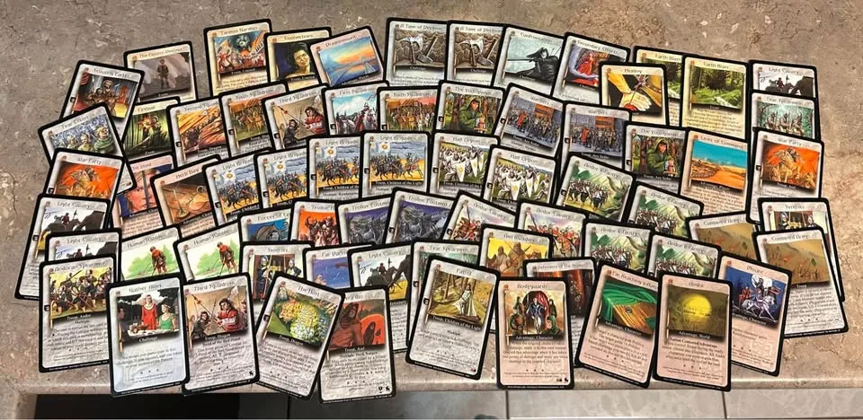 The Wheel of Time Collectible Card Game Lot ~1999 image indicator(7)