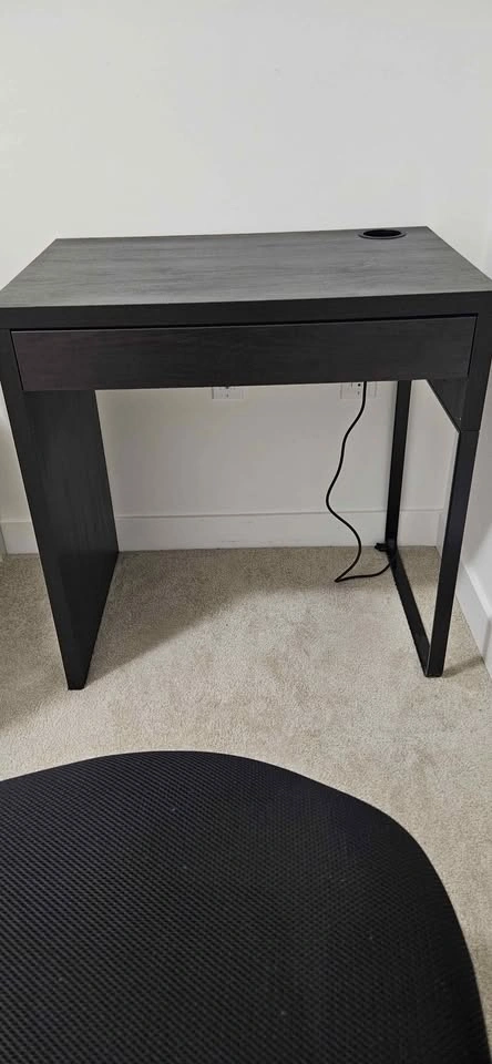 Study table with drawer and Ergonomic Office chair - photo 2