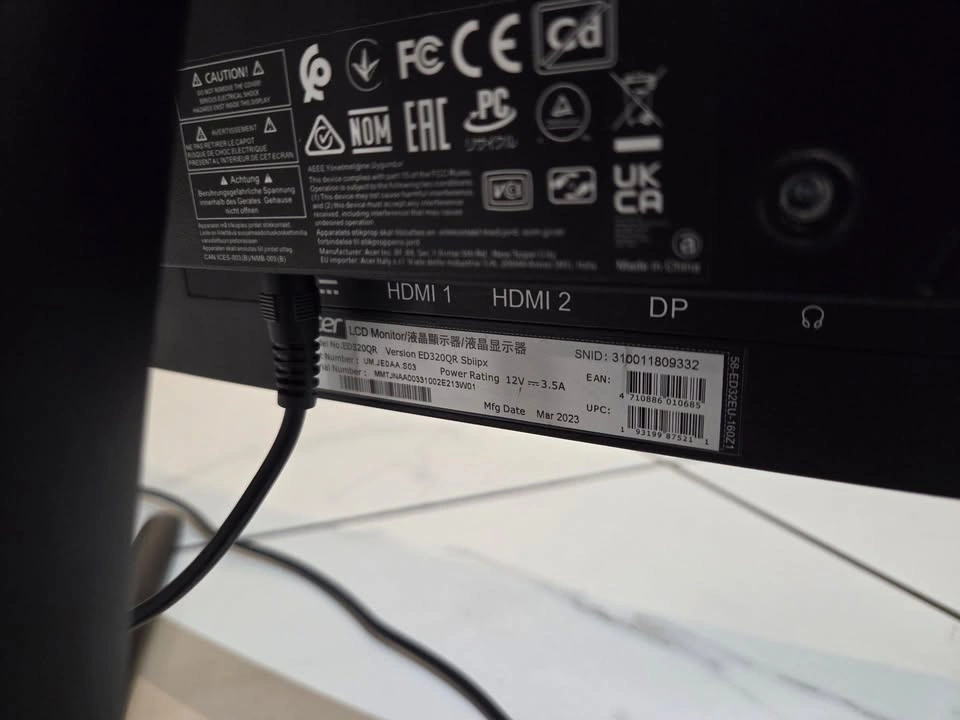 32" Curved Gaming Monitor - photo 3