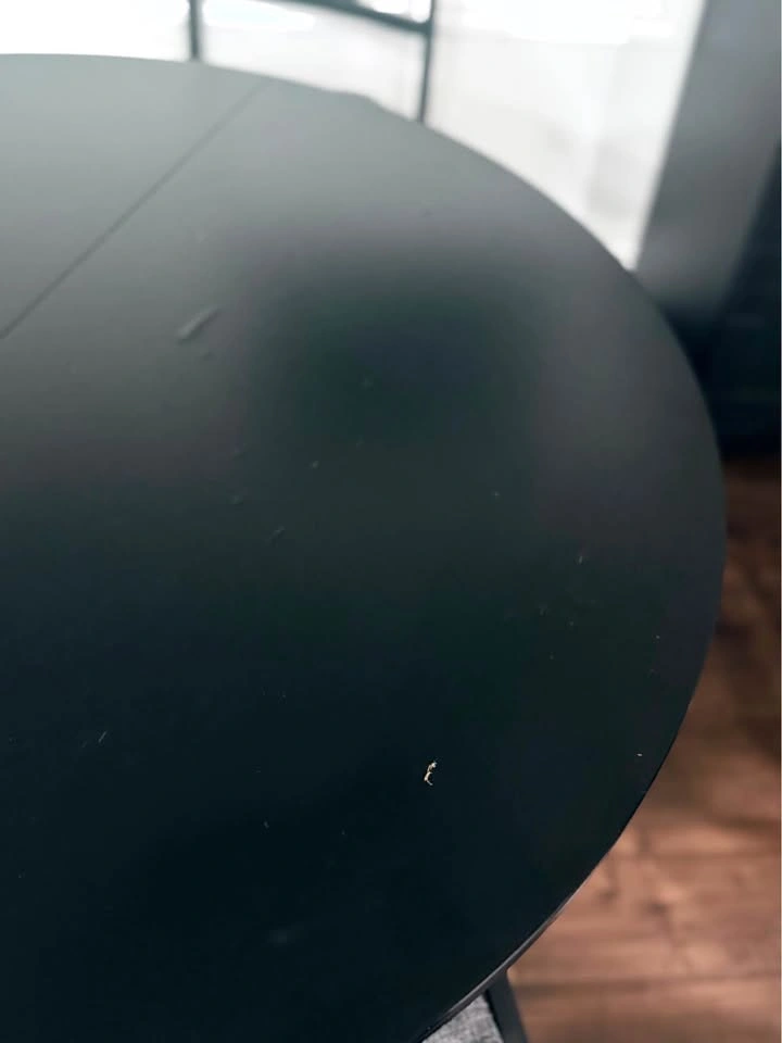 Extendable Round Dining Table Set with 4 Chairs – $200 - photo 4