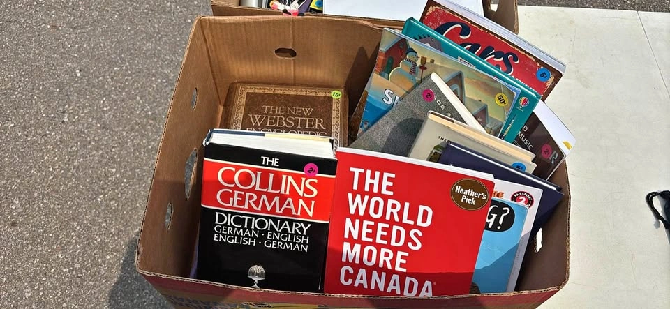 Box of Assorted Books