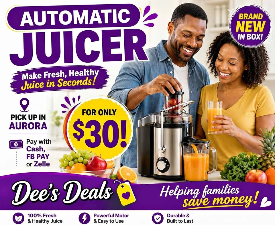 Automatic Juicer BRAND NEW IN BOX ONLY $30