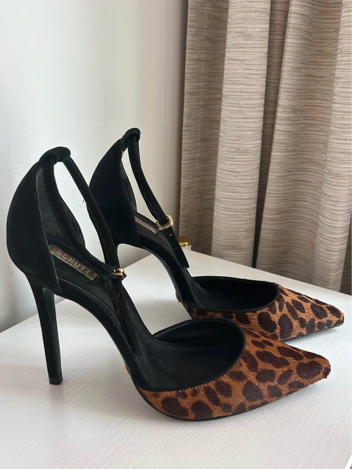 SCHUTZ Leopard Print pumps size 7 - photo 5