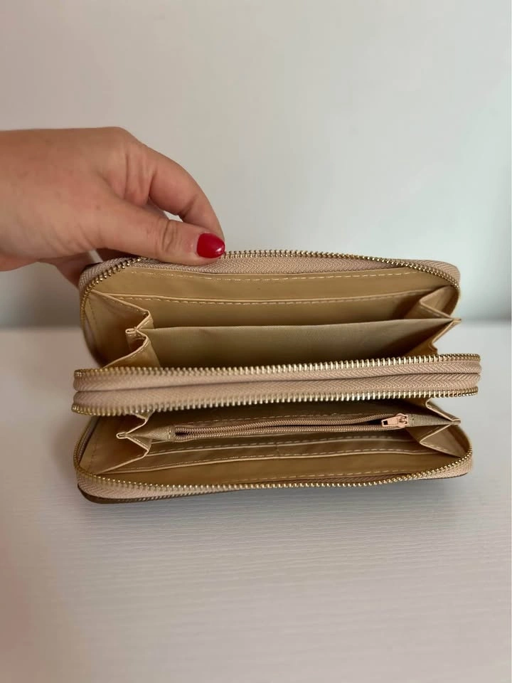 Coach Y2K Op Art Wallet Metallic Gold - photo 5