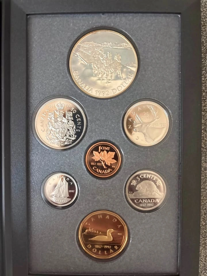 1992 Royal Canadian Mint Proof Set