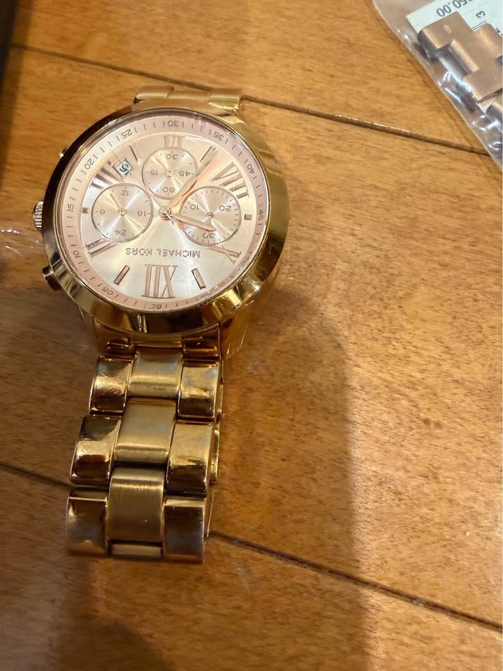 Michael Kors Gold Chronograph Watch Mk5578 - photo 3
