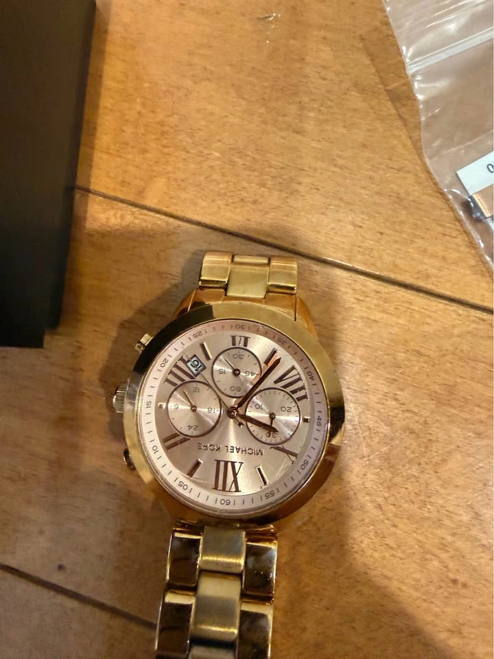 Michael Kors Gold Chronograph Watch Mk5578 - photo 4
