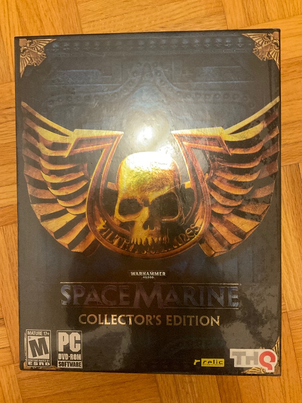 Warhammer 40k SpaceMarine Collectors Edition Factory Sealed