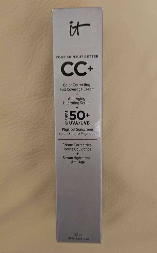Brand New IT Cosmetics CC+ SPF 50 Foundation in Fair Beige - photo 2