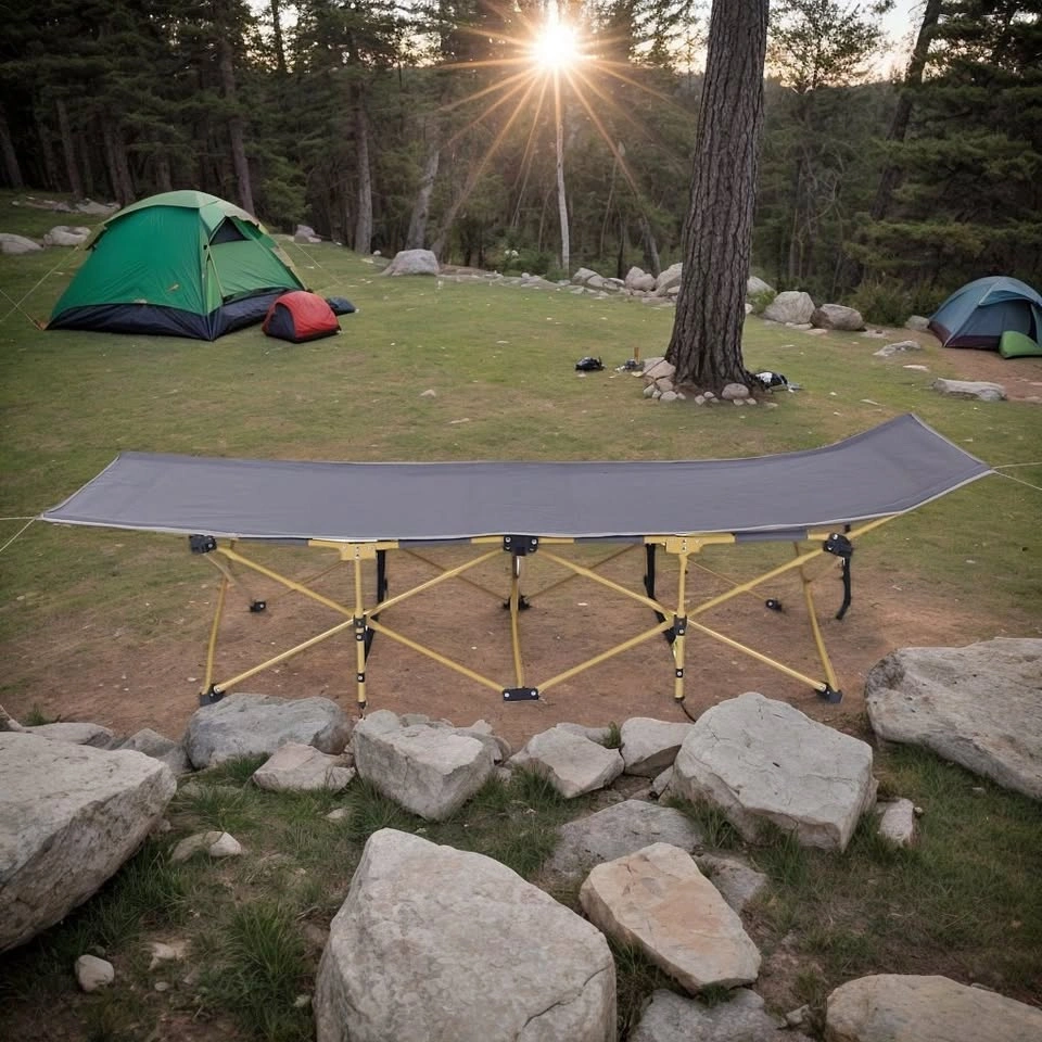 BD007 A2285 Compact Outdoor Camp Cot for Travel and Hiking