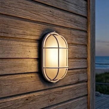 C2204 Modern Round & Oval Bulkhead Light Fixtures