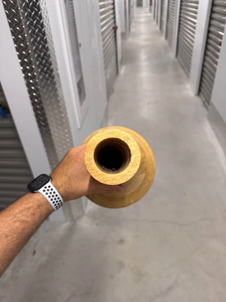 Decorative wooden vase - photo 2