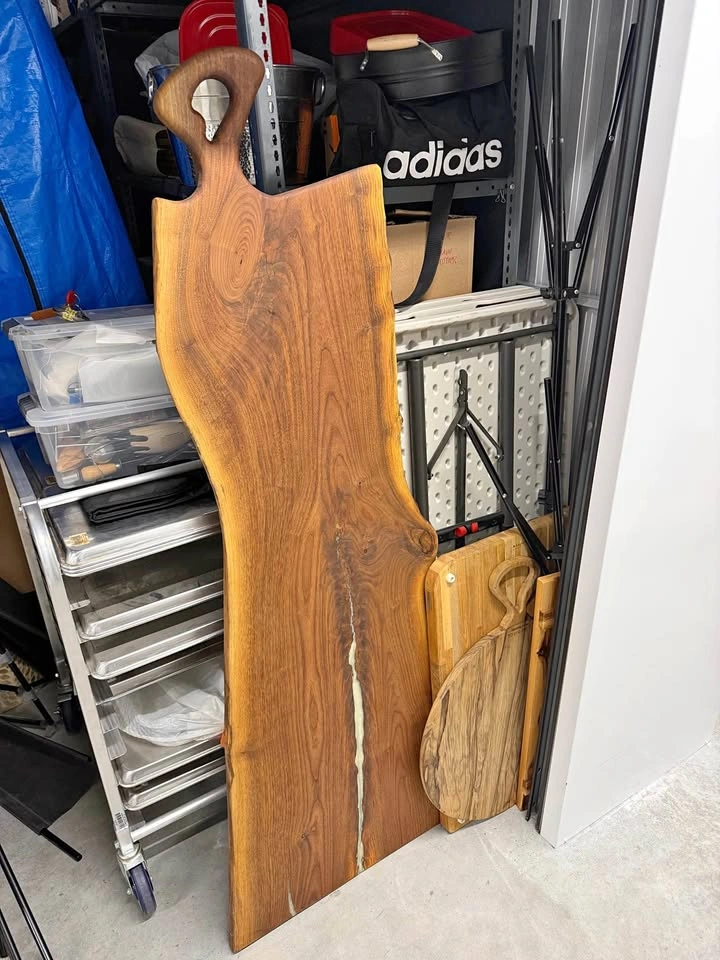 Handmade 4 foot decorative charcuterie board