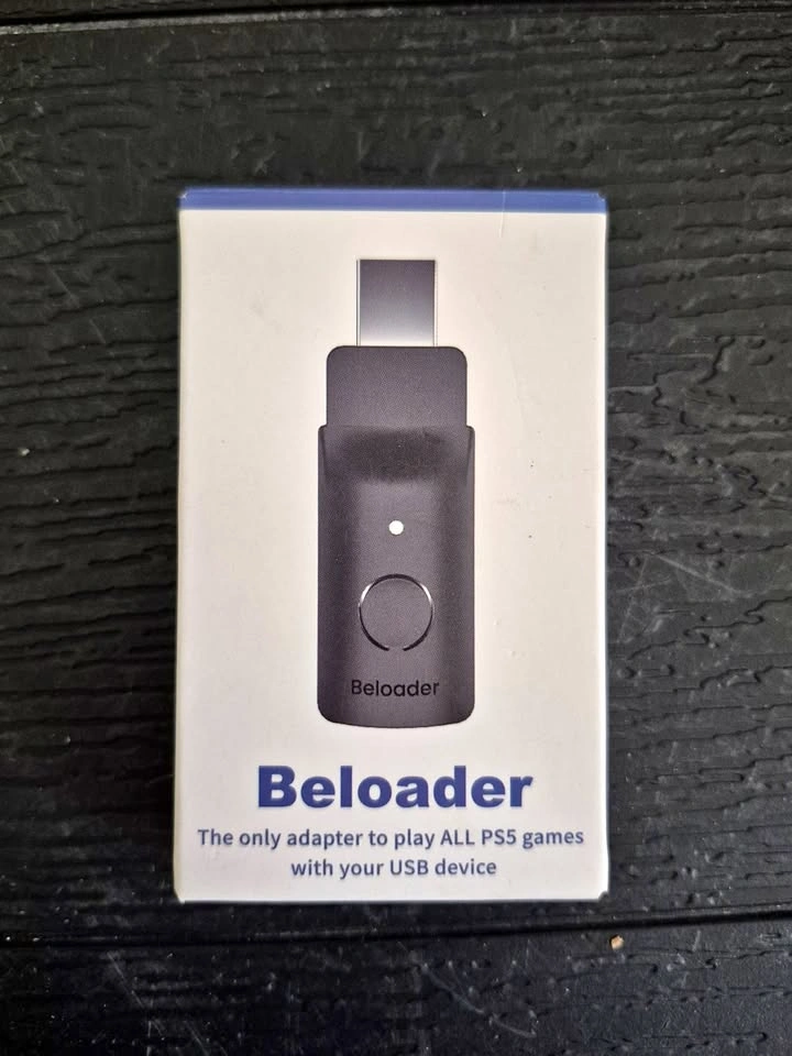 Beloader PS5 Game Loader Adapter - USB Dongle, Complete in Box