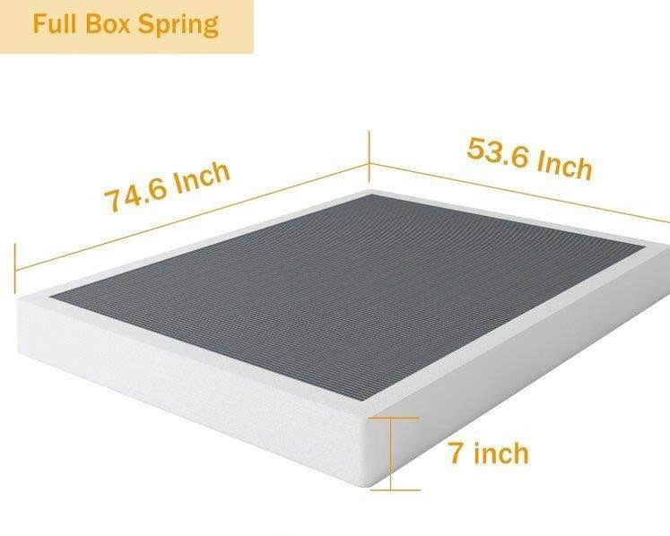 New Open Box Full Size 7” Metal Box Spring / Mattress Foundation - photo 3