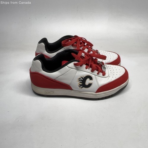 Reebok NHL Calgary Flames Sneakers - Men's Size 10.5 US