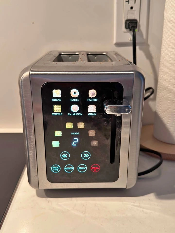 Whall 2-Slice Touchscreen Toaster