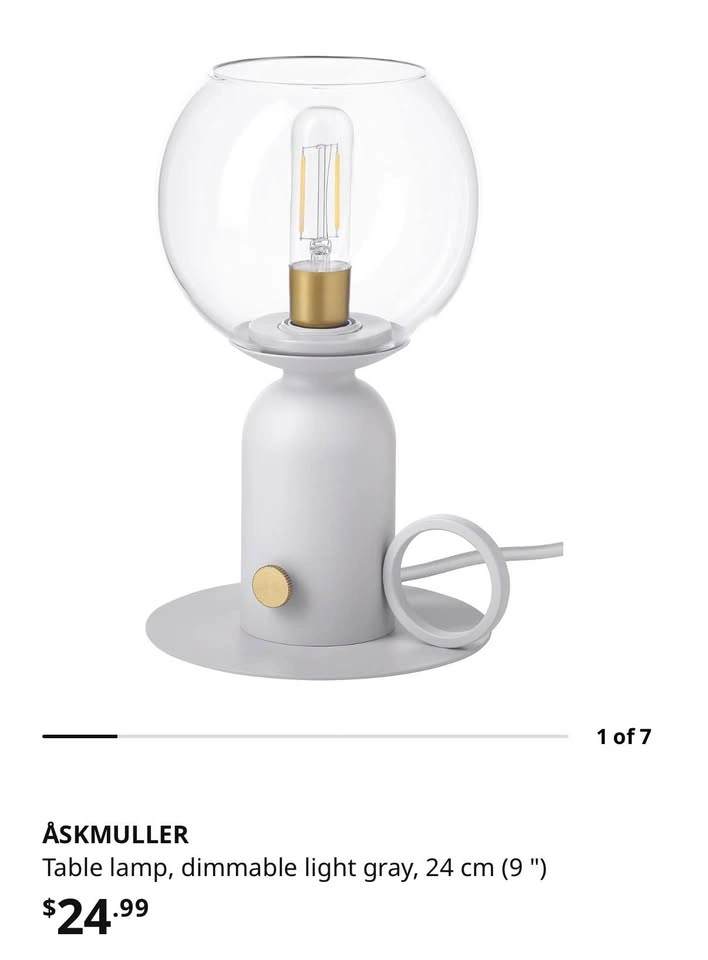 Table lamp Åskmuller - photo 2