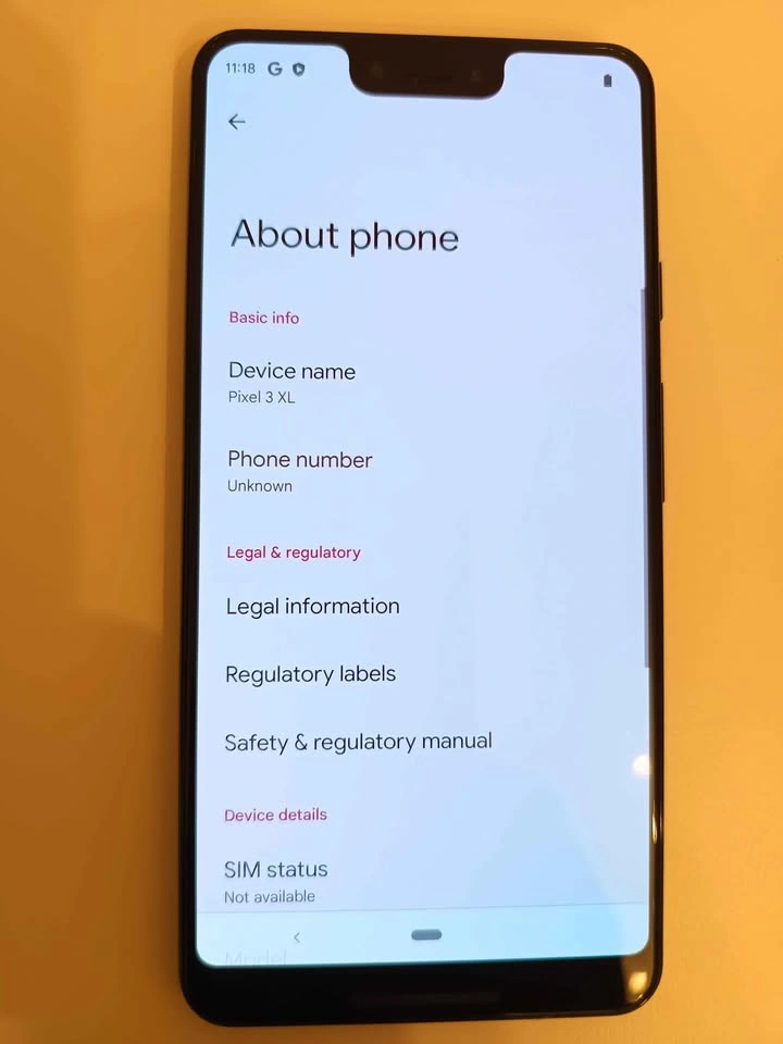 Google Pixel 3XL 64GB Phantom Black Unlocked - photo 3